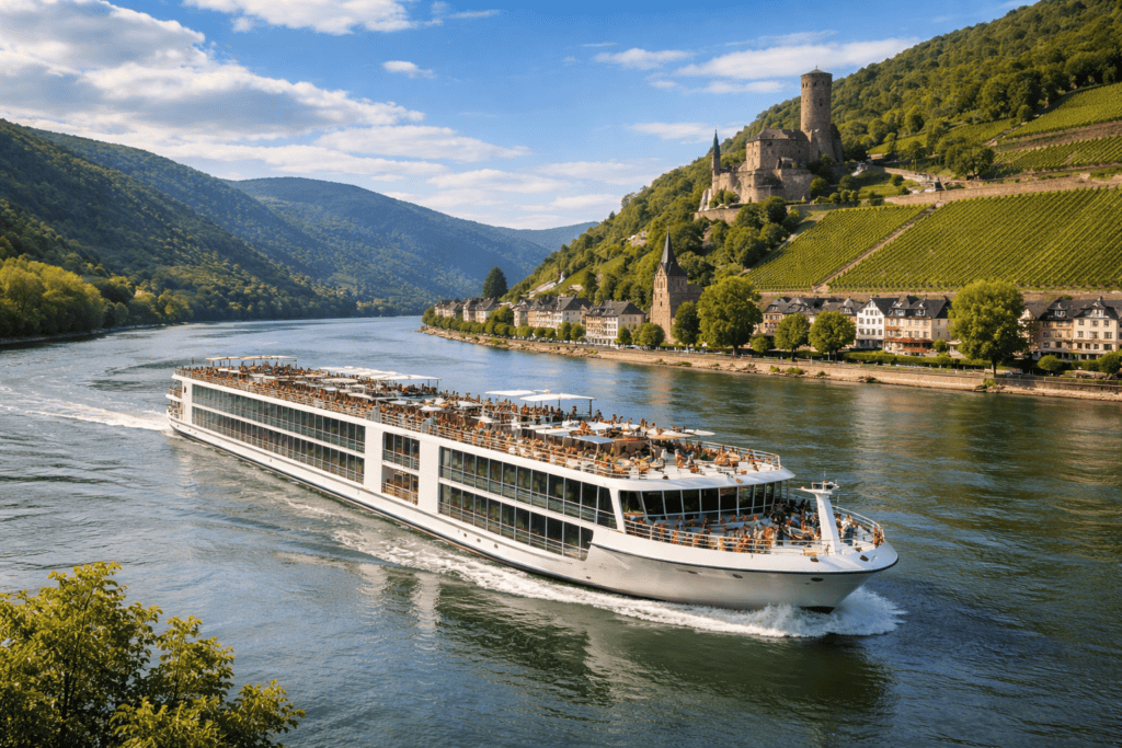 choose European river cruise itinerary scenic river cruise ship Europe