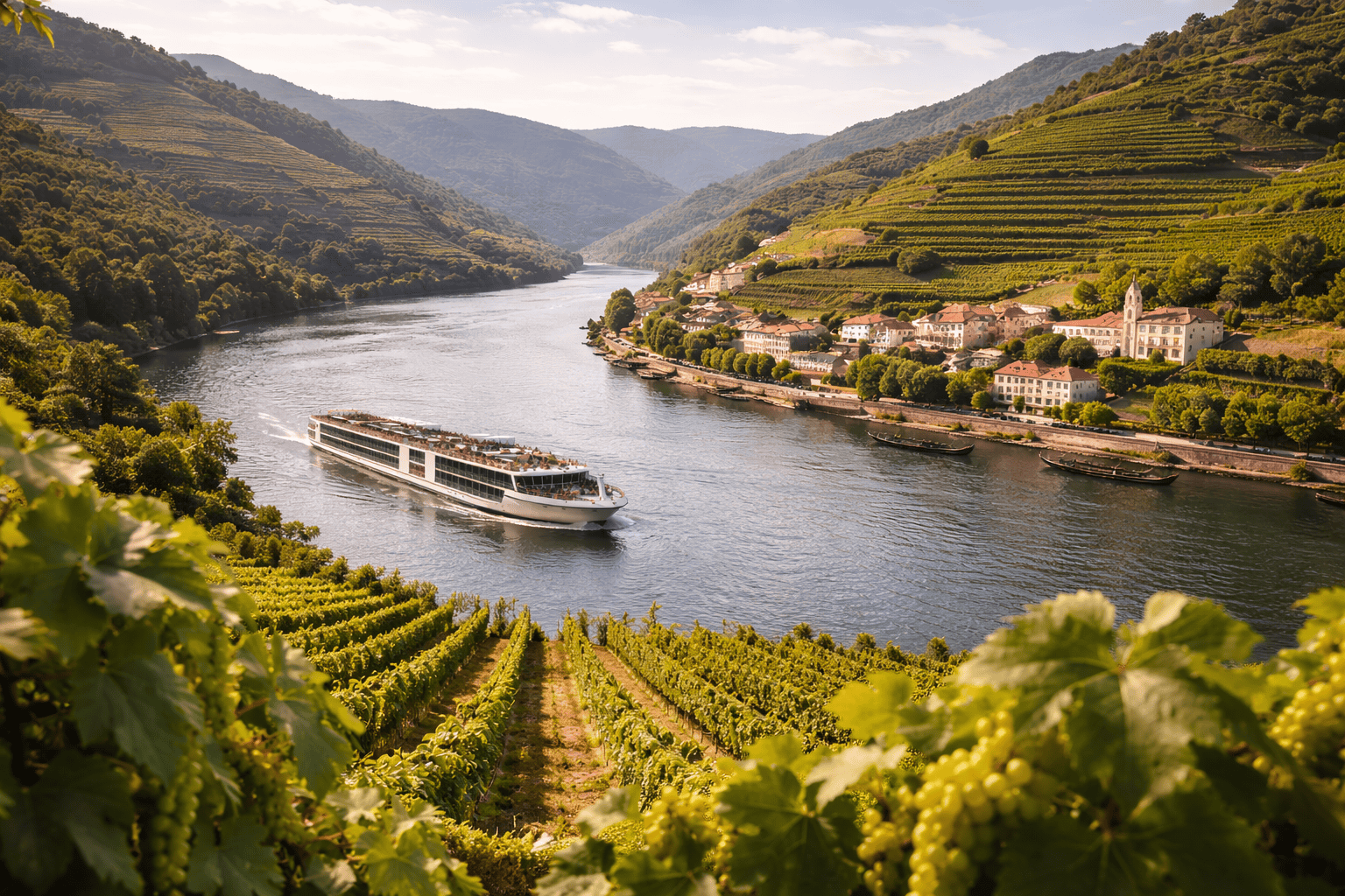 Douro river cruise vineyards Portugal wine itinerary scenic