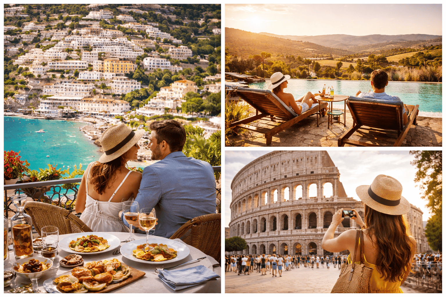 Europe travel styles luxury relaxed sightseeing trip options