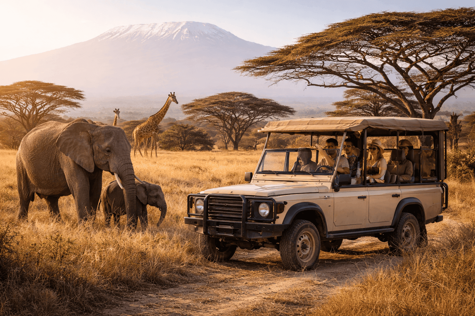 Safari excursion in Kenya arranged by Mike Nelson of Adventures by MJ