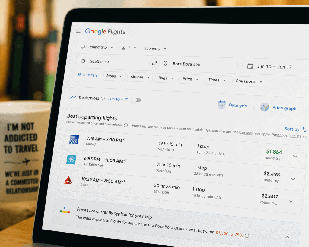 Searching for flights online — how to book travel yourself without a travel agent