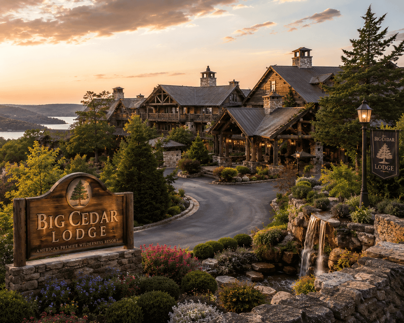 Big Cedar Lodge resort near Branson, Missouri, a popular group trip destination