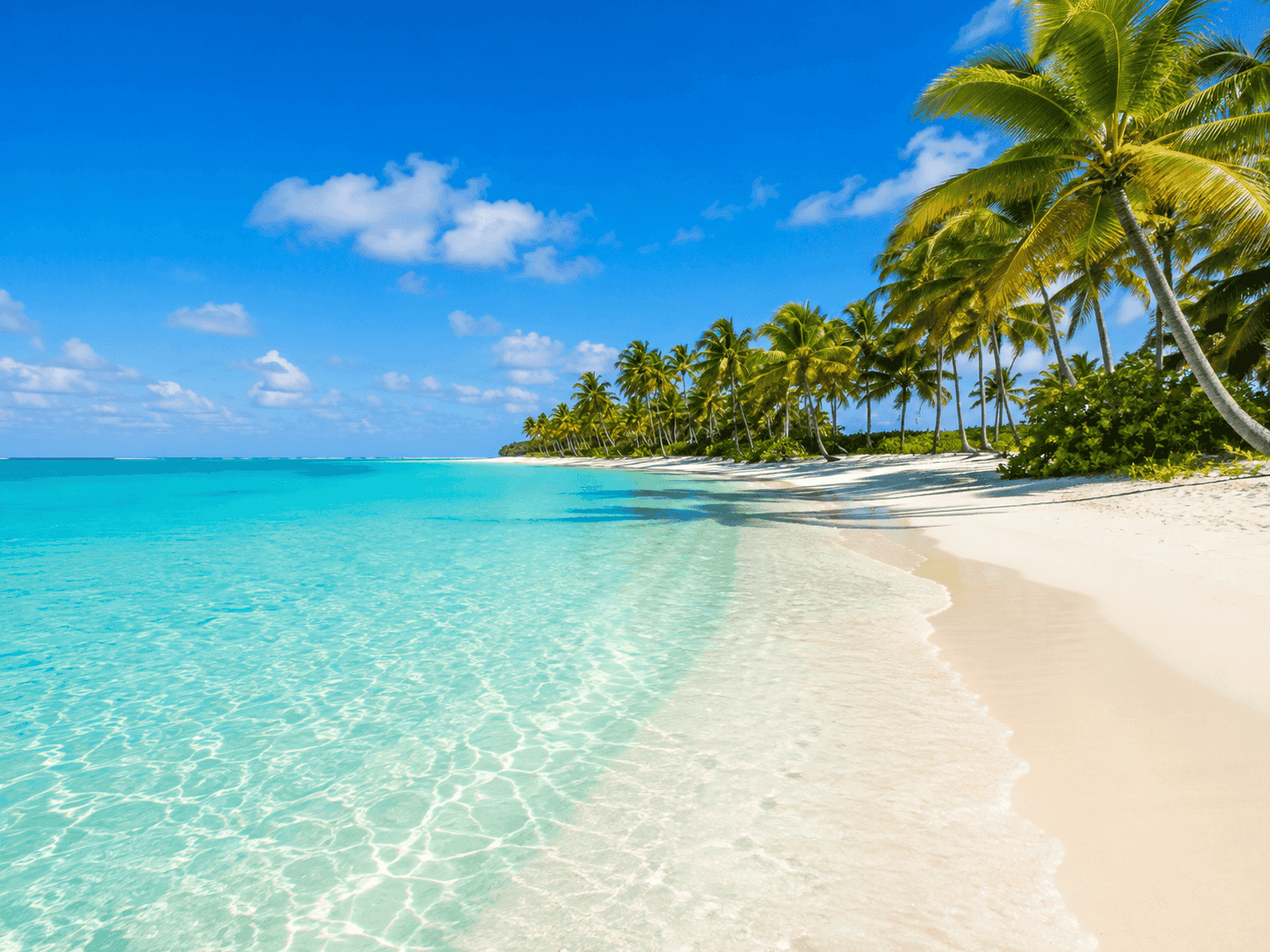 Turquoise water and palm trees at Juanillo Beach in Cap Cana, home to some of the best Punta Cana all inclusive resorts for 2027